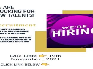 Ministry of National Planning: Vacancy Notices