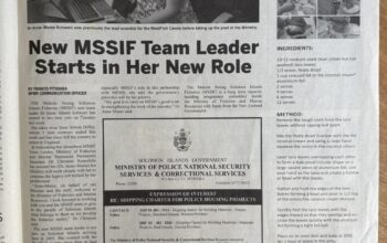 MINISTRY OF POLICE NATIONAL SECURITY SERVICES & CORRECTION SERVICES: (SWN ISSSUE(16050) Shipping ,Charter For Police Housing Projects