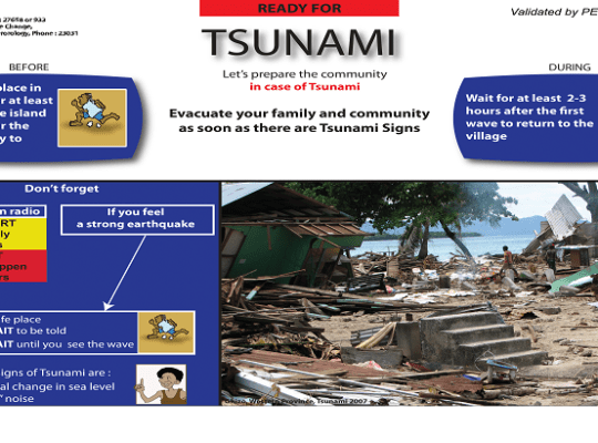 National Disaster Council: Tsunami Preparedness