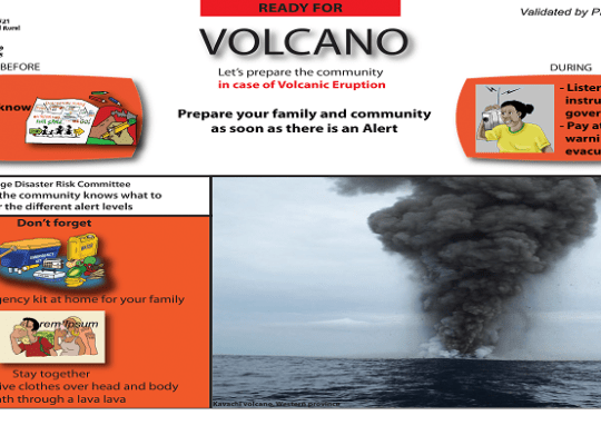National Disaster Council: Volcano Preparedness