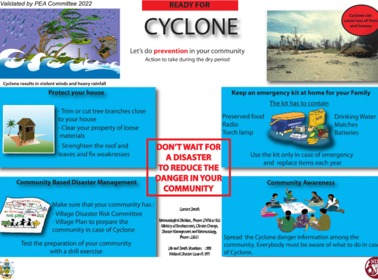 National Disaster Council: Cyclone Prevention