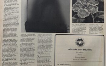 HONIARA CITY COUNCIL – (Issue-15002)