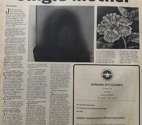HONIARA CITY COUNCIL – (Issue-15002)