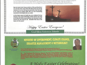 Ministry of Justice and Legal Affairs:2016 Easter Message