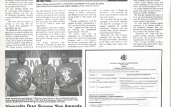 National Parliament of Solomon Islands – 2016 SWN Issue 16053 Vacancy Notice