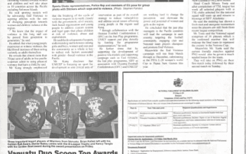 National Parliament of Solomon Islands – 2016 SWN Issue 16053 Vacancy Notice