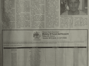 Ministry of Forest and Research:  SWN 16059 May 2016: Vacancies Available