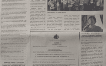 Ministry of Land Housing and Survey: SWN 15025 July 2015:  – Public Tender Notice – Invites Bids for Interested Consultancy Firms to Pursue the following Consultancy Services Works