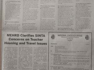 National Statistic Office (Ministry of Finance and Treasury):SWN 15007 March 2015: – Advertisement:SWN 15007  – Advertisement