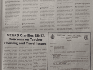 National Statistic Office (Ministry of Finance and Treasury):SWN 15007 March 2015: – Advertisement:SWN 15007  – Advertisement
