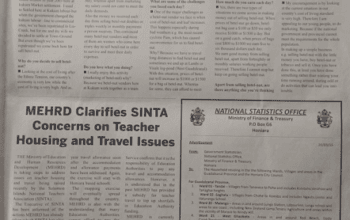 National Statistic Office (Ministry of Finance and Treasury):SWN 15007 March 2015: – Advertisement:SWN 15007  – Advertisement
