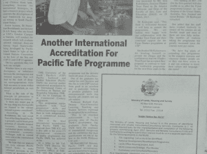 Ministry of Lands, Housing and Survey – Tender Notice No. 02/17: (SIN 17357 March 2017)