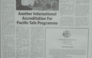 Ministry of Lands, Housing and Survey – Tender Notice No. 02/17: (SIN 17357 March 2017)