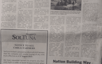 SOLTUNA: SWN 15025 July 2015:  – A Notice to All Chilli Farmers