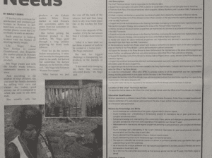 The Office of the Prime Minister and Cabinet: SWN 16069 August 2016:  Chief Technical Advisor