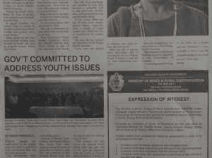 Ministry of Mines and Rural ElectrificationSWN 16070 August 2016:  – Expression of Interest