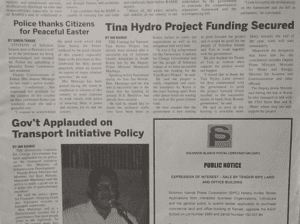 SIN 17359 April 2017: Solomon Islands Postal Corporation (SIPC) – Public Notice – Expression of Interest – Sale by Tender SIPC Land and Office Building