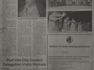 Ministry of Lands, Housing and Survey – Request for Tender for Topographic Survey and New Master Plan Subdivision Work for New Development Site: (SIN 17367 July 2017)