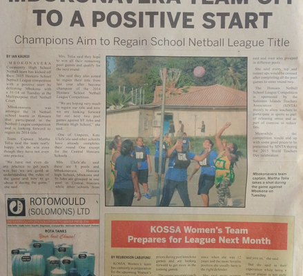 ROTOMOULD (SOLOMONS) LTD – Rota Tanks Your Best Choice!: SWN 15032 September 2015