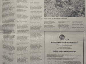 FFA (Pacific Islands Forum Fisheries Agency) – Regional Coordinator (PROP) – Position Advertised Internationally: (SWN 15021 July 2015)