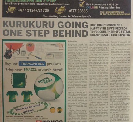 SOLTUNA PREMIUM – the purest tuna you’ll ever taste: SIN 227 July 2014