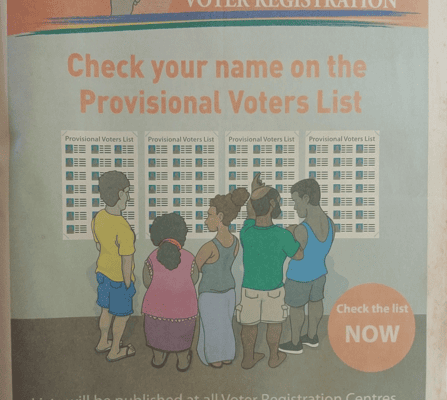 Solomon Islands Electoral Commission – Biometric Voter Registration: SIN 227 July 2014