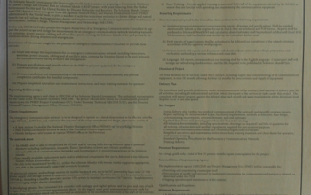 Ministry of Environment, Climate Change, Disaster Management & Meteorology – Increasing Resilience to Climate Change and Natural Hazards Project PHRD/CRISP: SIN 220 June 2014