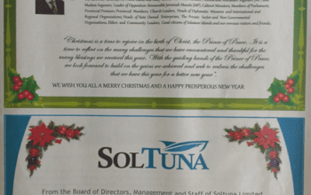 Ministry of Foreign Affairs and External Trade – Christmas Message: SWN 15044 December 2015
