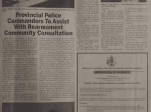 Ministry of National Unity, Reconciliation and Peace (MNURP) – Expression of Interest: SIN 270 June 2015