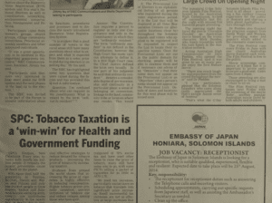 Embassy of Japan Honiara, Solomon Islands – Job Vacancy: Receptionist: SIN 220 June 2014
