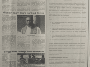 The National Parliament of Solomon Islands – Consultation into Independence of the Members of Parliament (Entitlements) – Submissions Call: SIN 270 June 2015