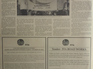 FFA – Tender – FFA Road Works: SIN 227 July 2014