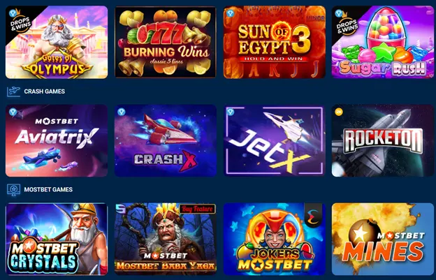 Мостбет платформасындагы Crash Game оюндары