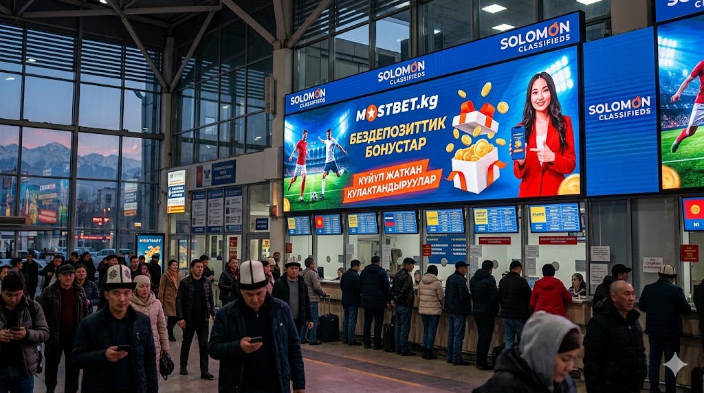 Mostbet Solomon Classifieds аянтчасында депозитсиз бонустарды таратууну баштады